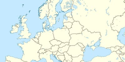 Bản đồ thế giới đang ở Albania